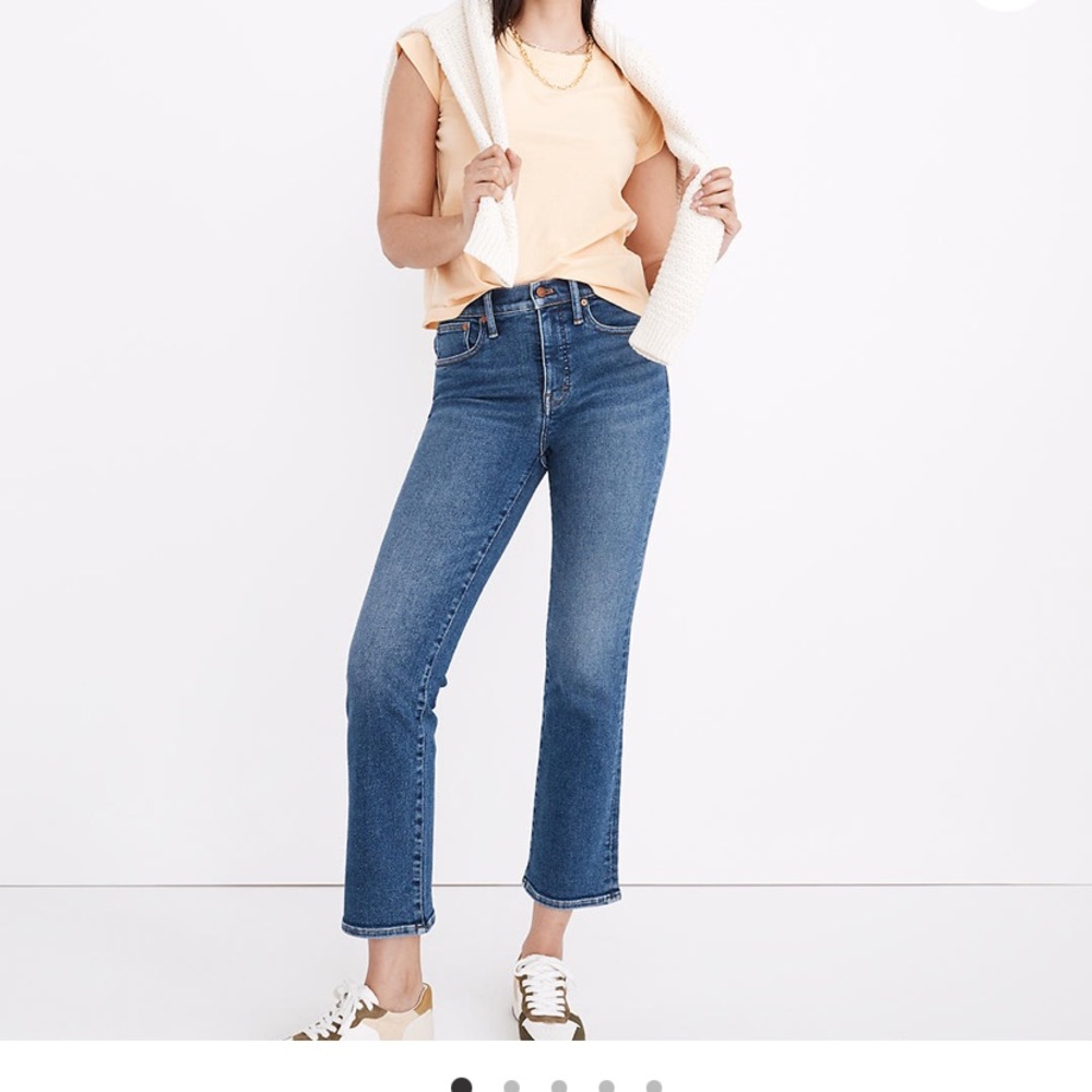 Madewell Cali Demi-Boot Jeans in Bodney Wash